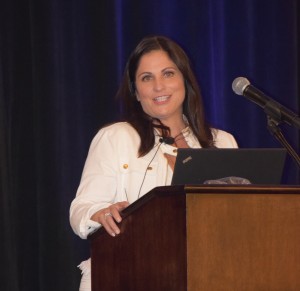 Debra Bollman gave the keynote address at the CCRA conference