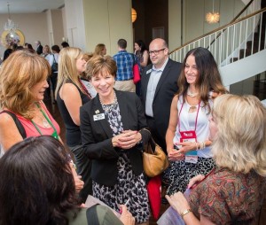 Students and the NCRA Board of Directors mingle at Convention