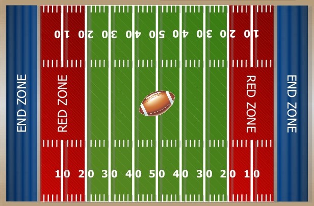 red zone in football