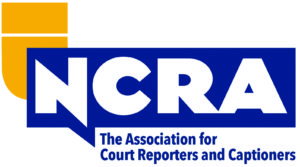 logo for NCRA: The Association for Court Reporters and Captioners