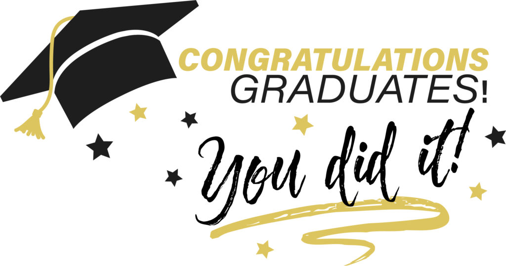 Congratulations graduates