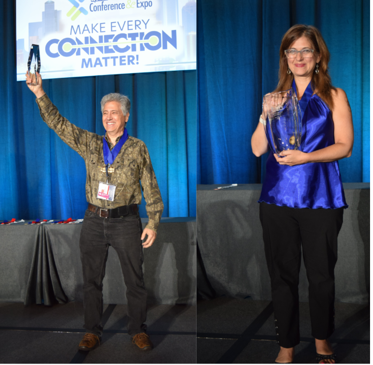Mark Kislingbury and Patricia Nilsen