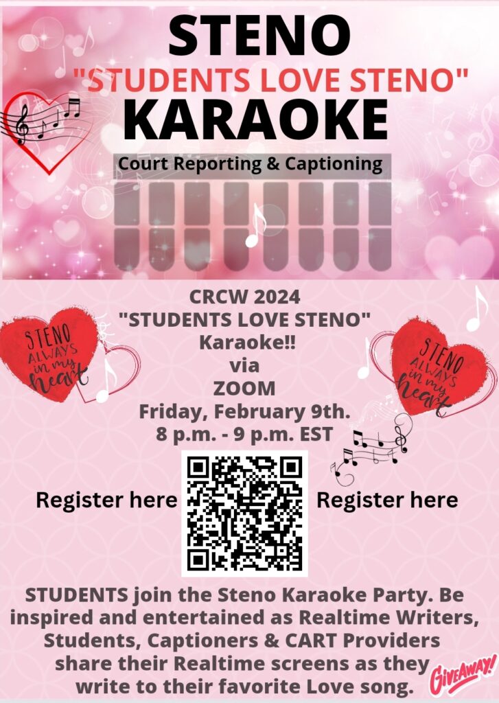 Steno Karaoke flyer