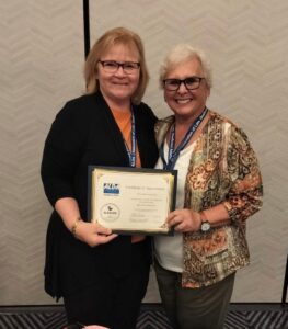 Pat Graves and Katherine Schleuter