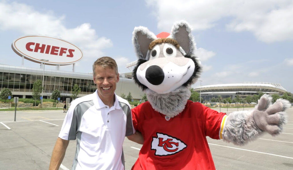 Dan Meers at Arrowhead Stadium 