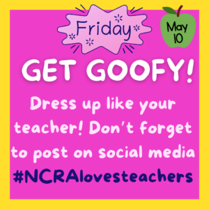 Teacher Appreciation Week Friday