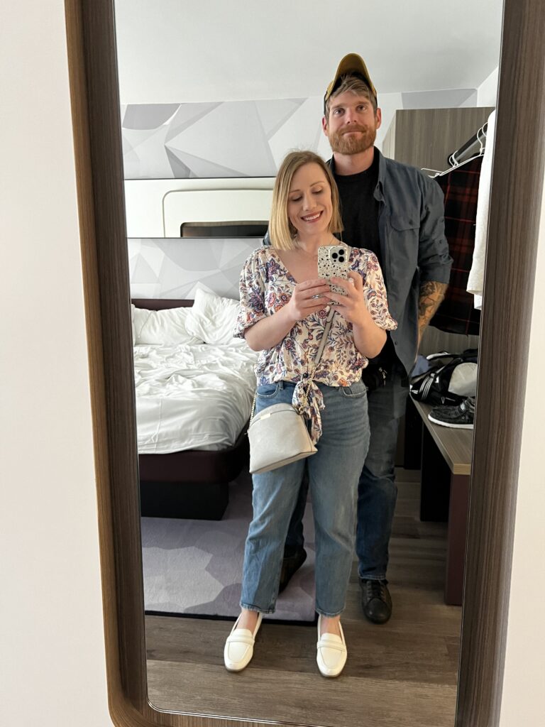 Liane Hatch and husband