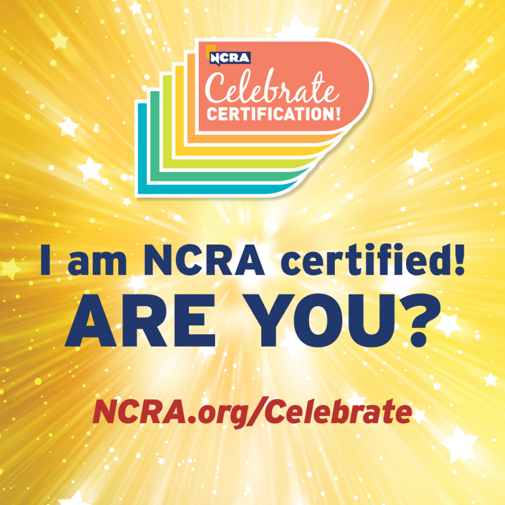 Celebrate Certification social media graphic