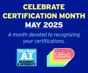 Celebrate Certification Month advertisement