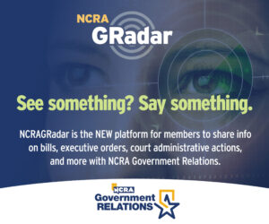 Words on a dark blue background