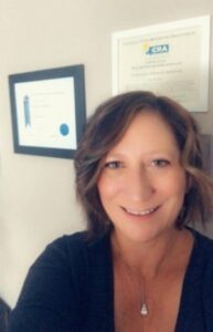 Woman smiling at the camera