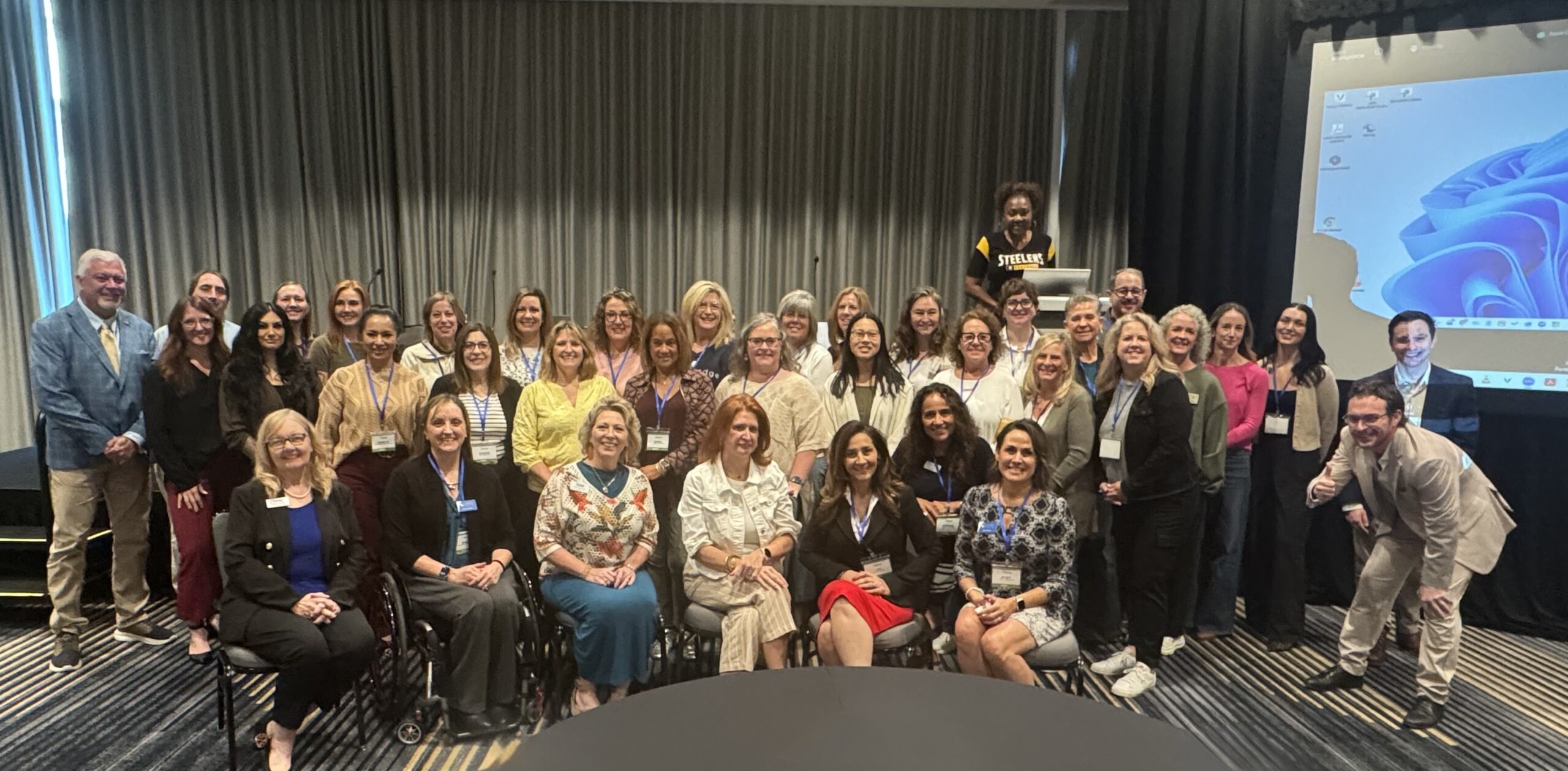 A group photo at the State Leadership Summit