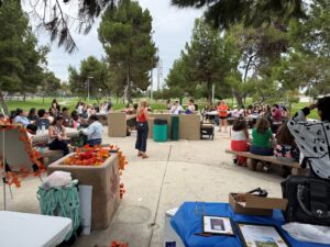 Students at the CalDRA picnic